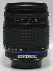 Samsung D-Xenon 18-250mm lens 