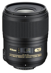 Nikon AF-S Micro Nikkor 60mm f/2.8G ED lens