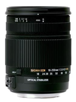 Sigma 18-250mm F3.5-6.3 DC OS HSM