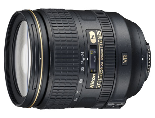 Nikon AF-S Nikkor 24-120mm f/4G ED VR Lens