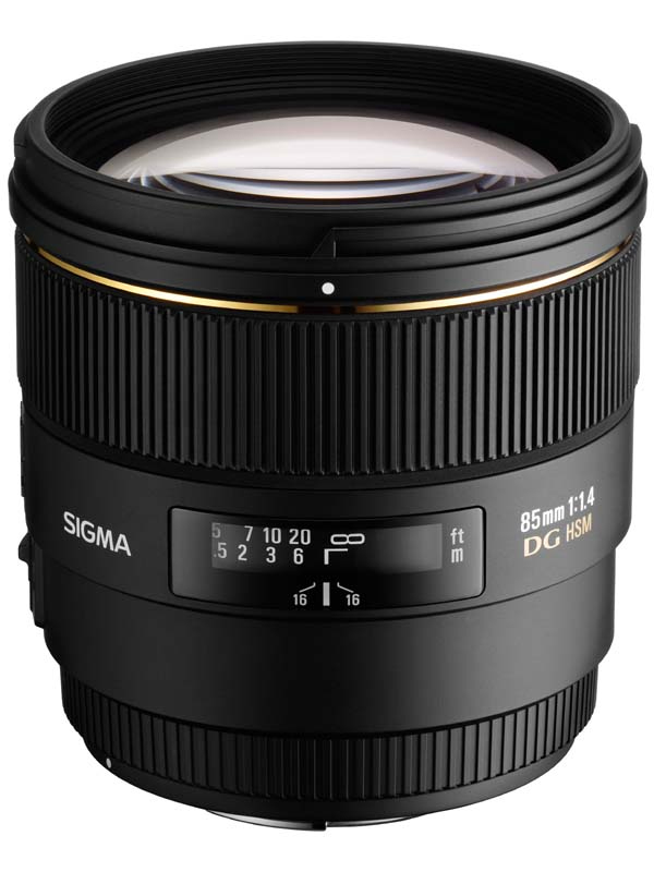 Sigma 85mm f/1.4 EX DG HSM