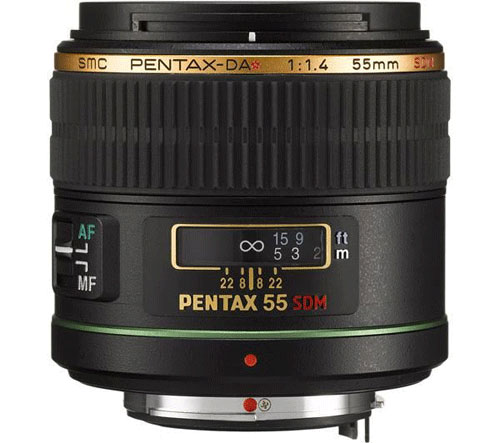 Pentax SMC DA* 55mm f/1.4 SDM 