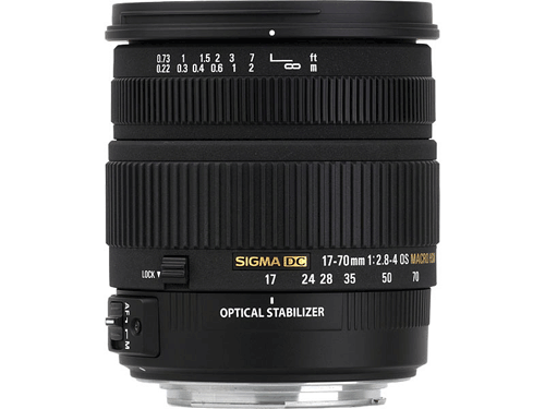 Sigma 17-70mm f/2.8-4 DC Macro OS HSM