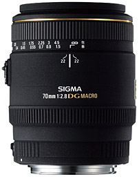 Sigma 70mm f/2.8 EX DG Macro
