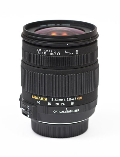 Sigma 18-50mm f/2.8-4.5 DC OS HSM main image