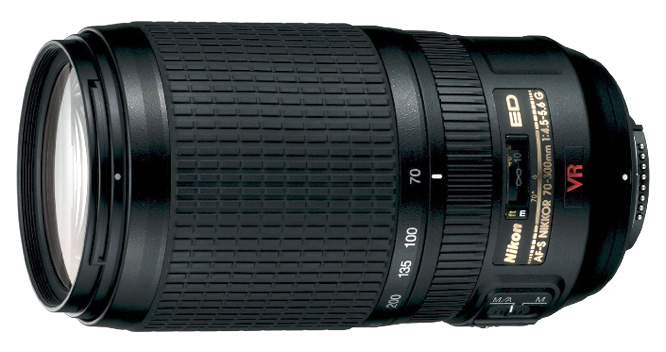 Nikon 70-300mm f/4.5-5.6G AF-S VR Nikkor Lens