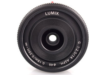 Panasonic Lumix G Pancake Lens 14mm, F2.5 Wide-Angle