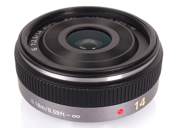 Lumix G Pancake Lens 14mm, F2.5 Wide-Angle