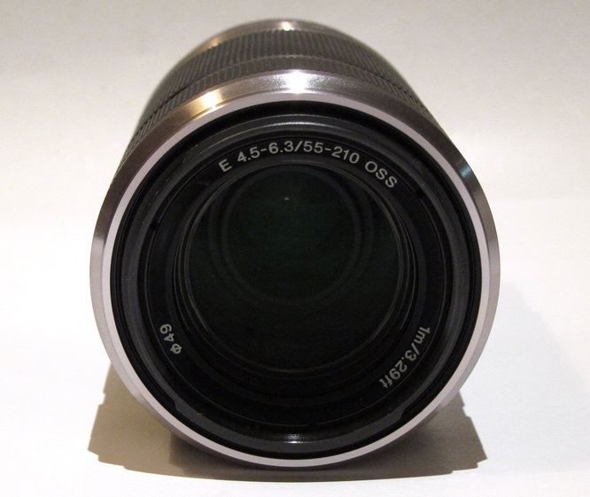 55-210mm Front