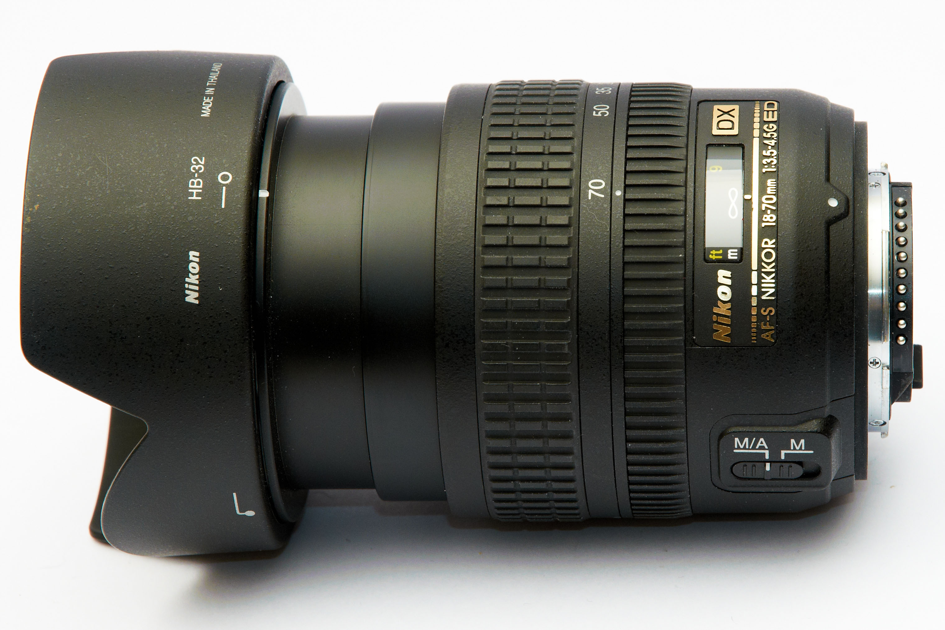 Nikon 18-70mm f/3.5-4.5G ED-IF AF-S DX Nikkor Lens