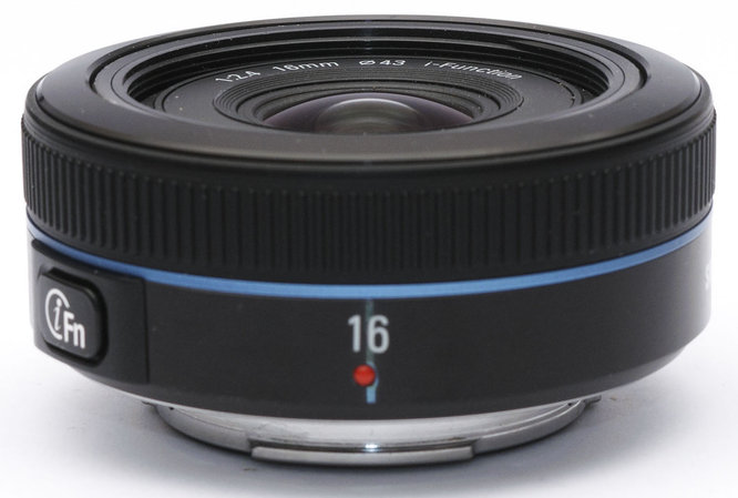 Samsung 16mm f/2.4 NX i-Function Pancake Lens
