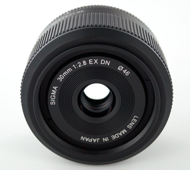 Sigma 30mm Micro Four Thirds Lens Front
