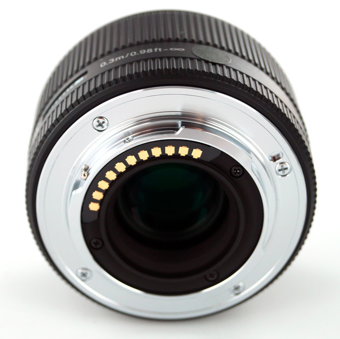 Sigma 30mm Micro Four Thirds Lens Rear