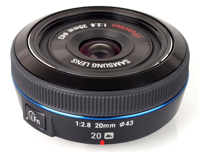 Samsung 20mm f/2.8 NX iFunction Pancake