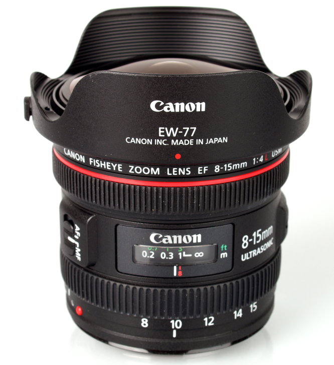 Canon EF 8-15mm f/4L Fisheye USM