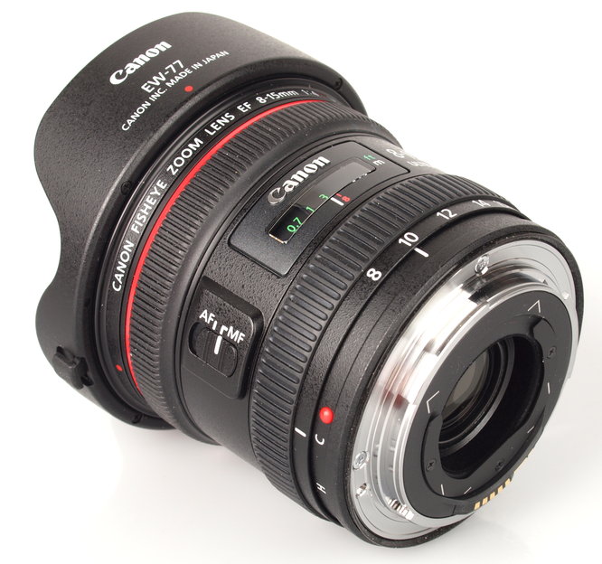 Canon EF 8-15mm f/4L Fisheye USM