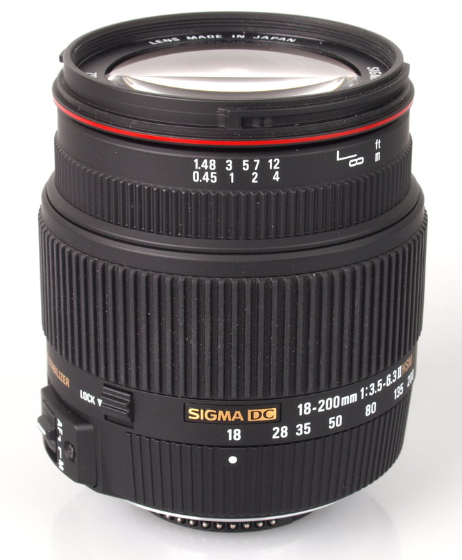 Sigma 18-200mm f/3.5-6.3 II DC OS HSM