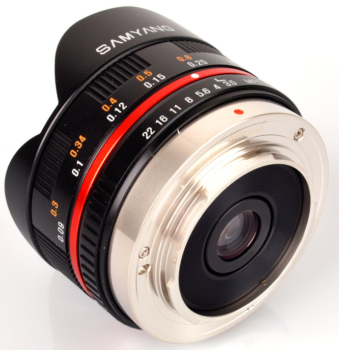 Samyang 7.5mm f/3.5 UMC Fisheye Lens