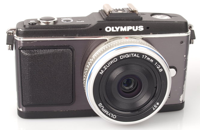 Olympus M Zuiko 17mm Pancake Micro Four Thirds Lens With Olympus Pen EP2