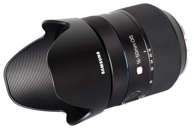 Samsung S 16 50mm F2 8 ED OIS Lens With Hood