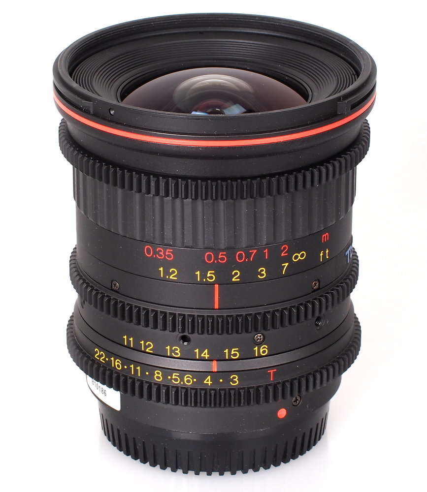 11-16mm T3.0 Cine Lens