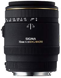 Sigma 70mm f/2.8 DG Macro