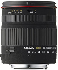 Sigma 18-200mm f/3.5-6.3 DC