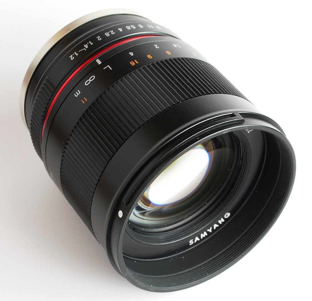 Samyang 50mm F1,2 Front View