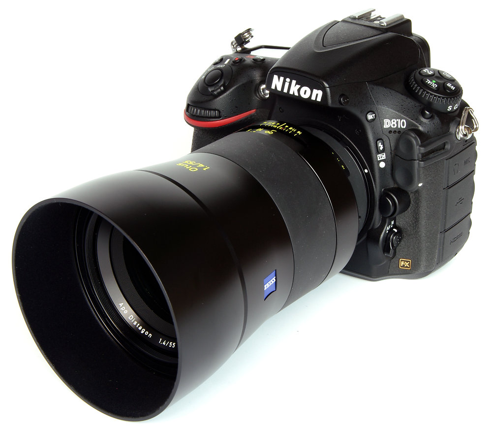 Zeiss Otus 55mm F1,4 On Nikon D810 With Hood