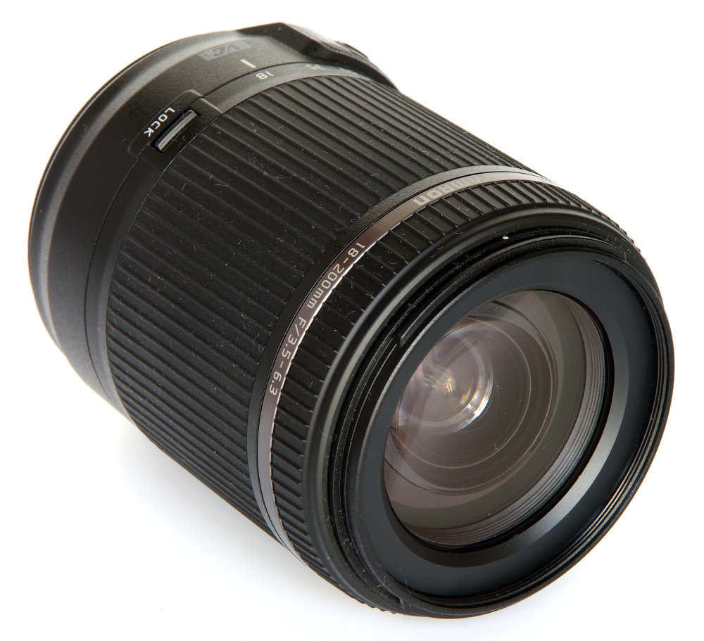 Tamron 18 200mm VC Oblique Front