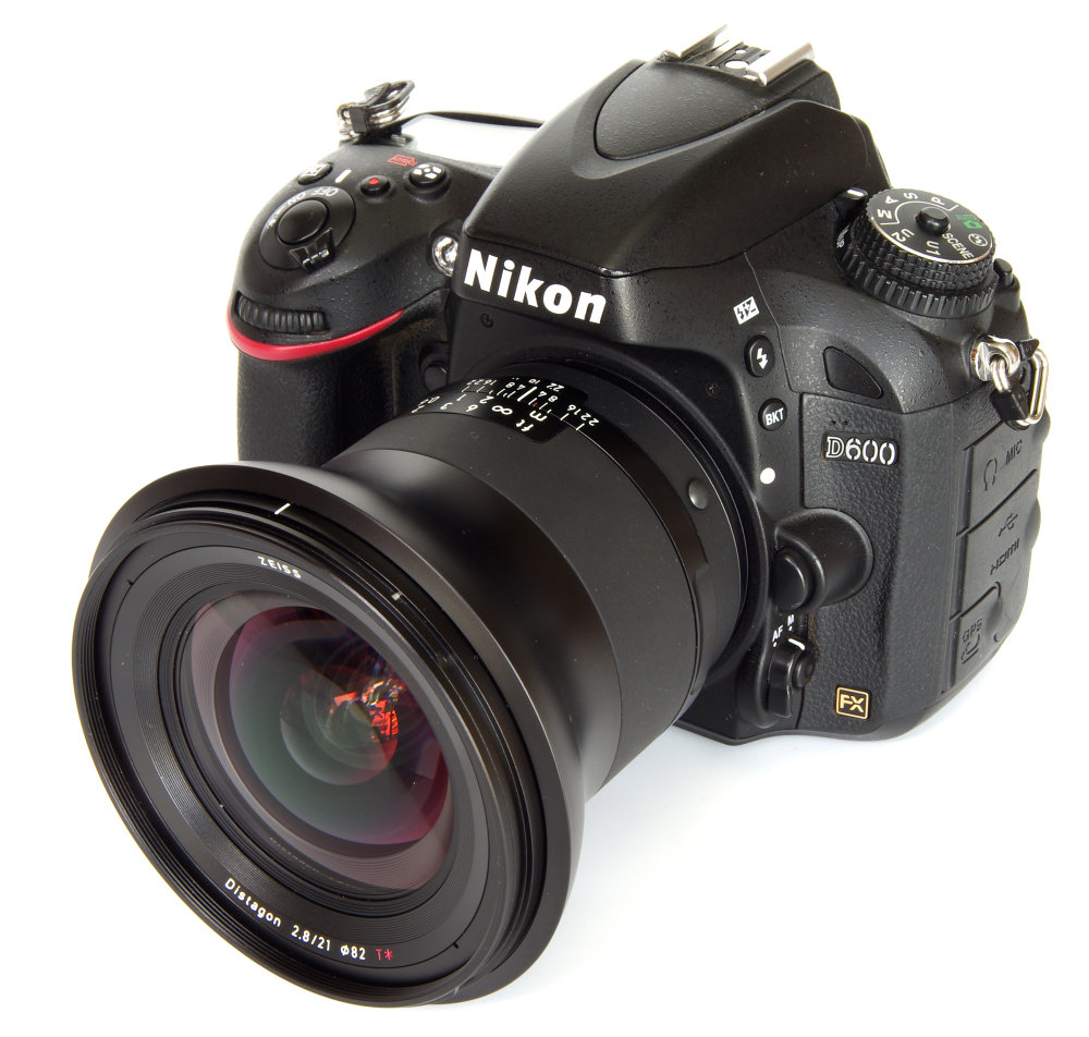 Zeiss Milvus 21mm F2,8 On Nikon D600