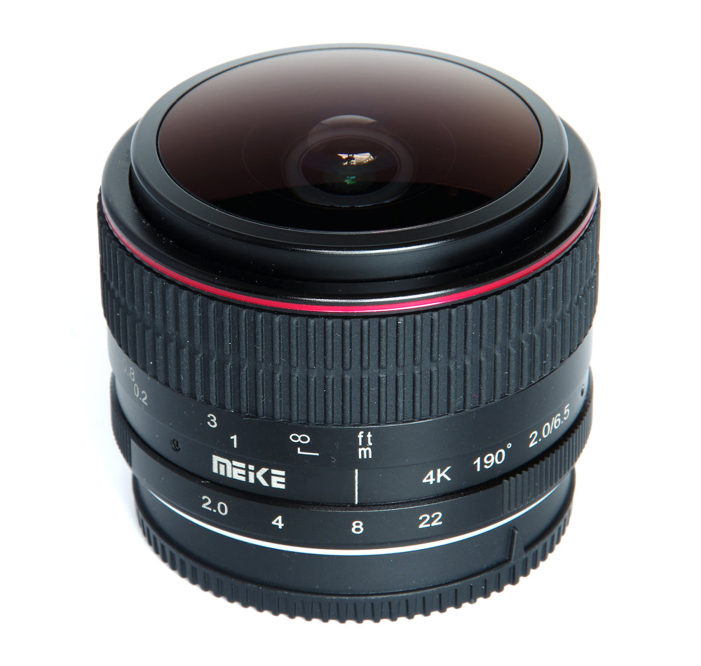 Meike 6,5mm F2 Fisheye Vertical View