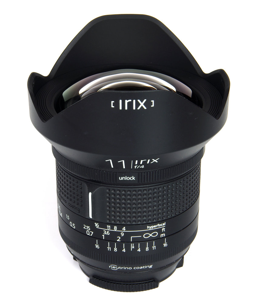 Irix 11mm F4 Firefly Vertical View
