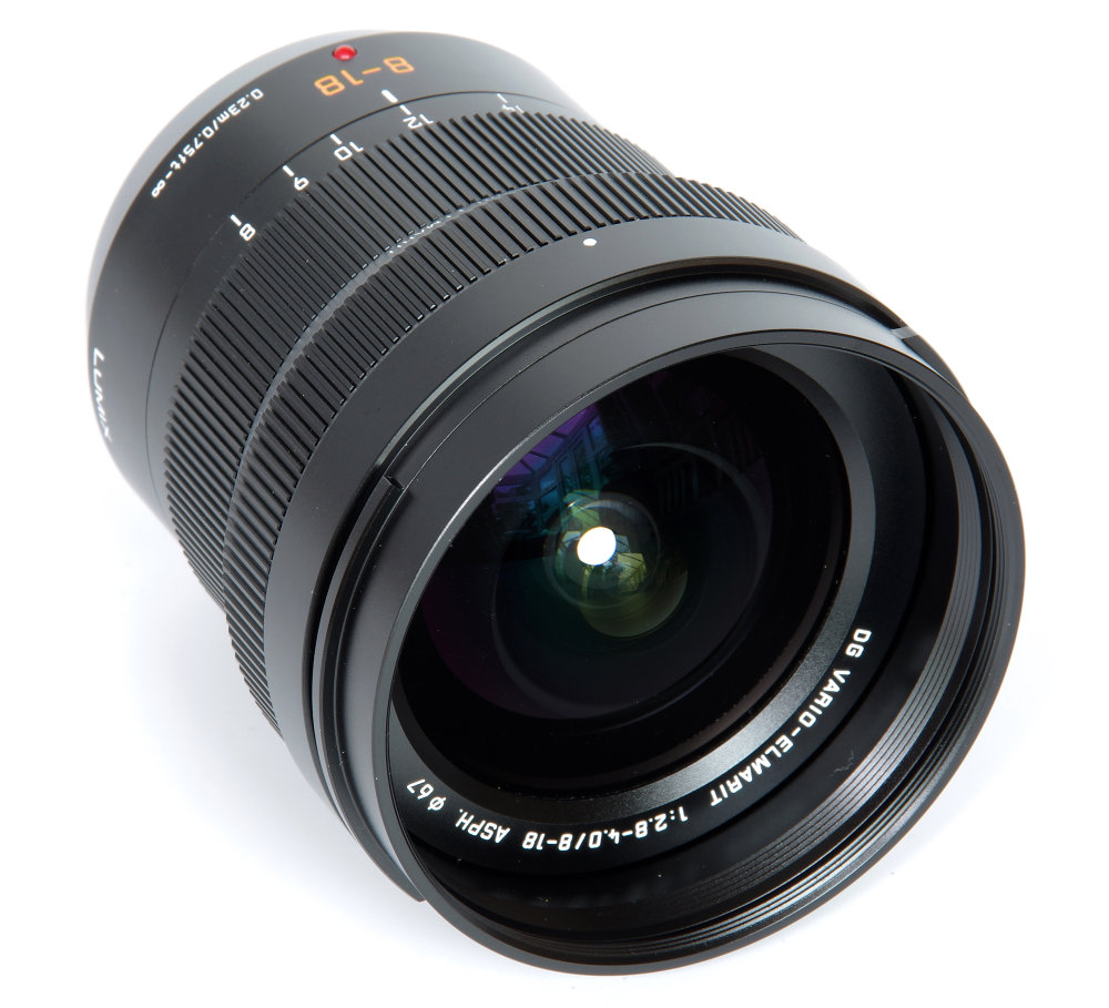 Panasonic Leica 8 18mm Front Oblique View