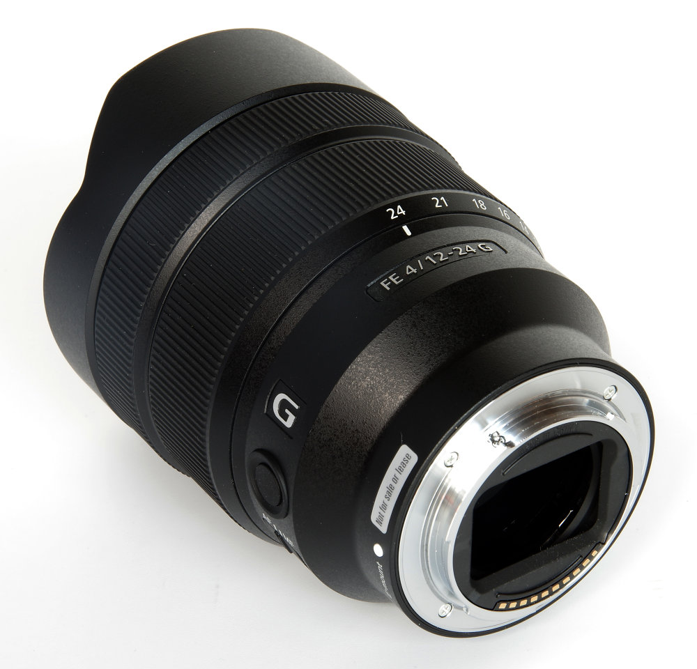 Sony Fe 12 24mm F4 Rear Oblique View