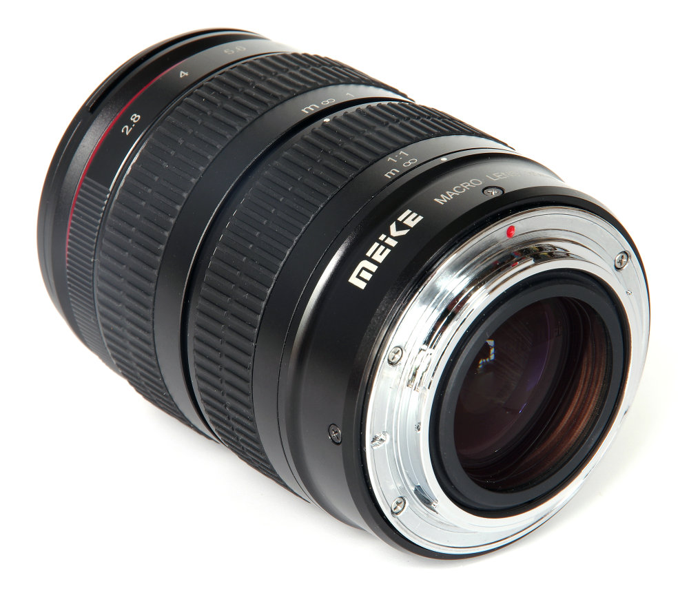 Meike 85mm F2 8 Macro Rear Oblique View