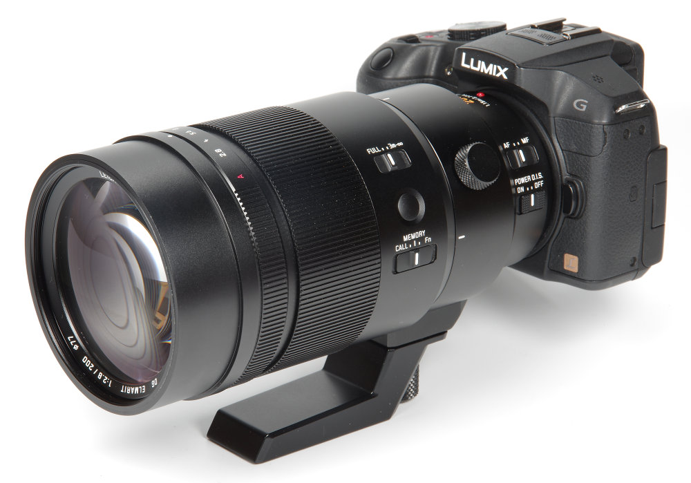 Panasonic Leica 200mm F2,8 On Lumix G6