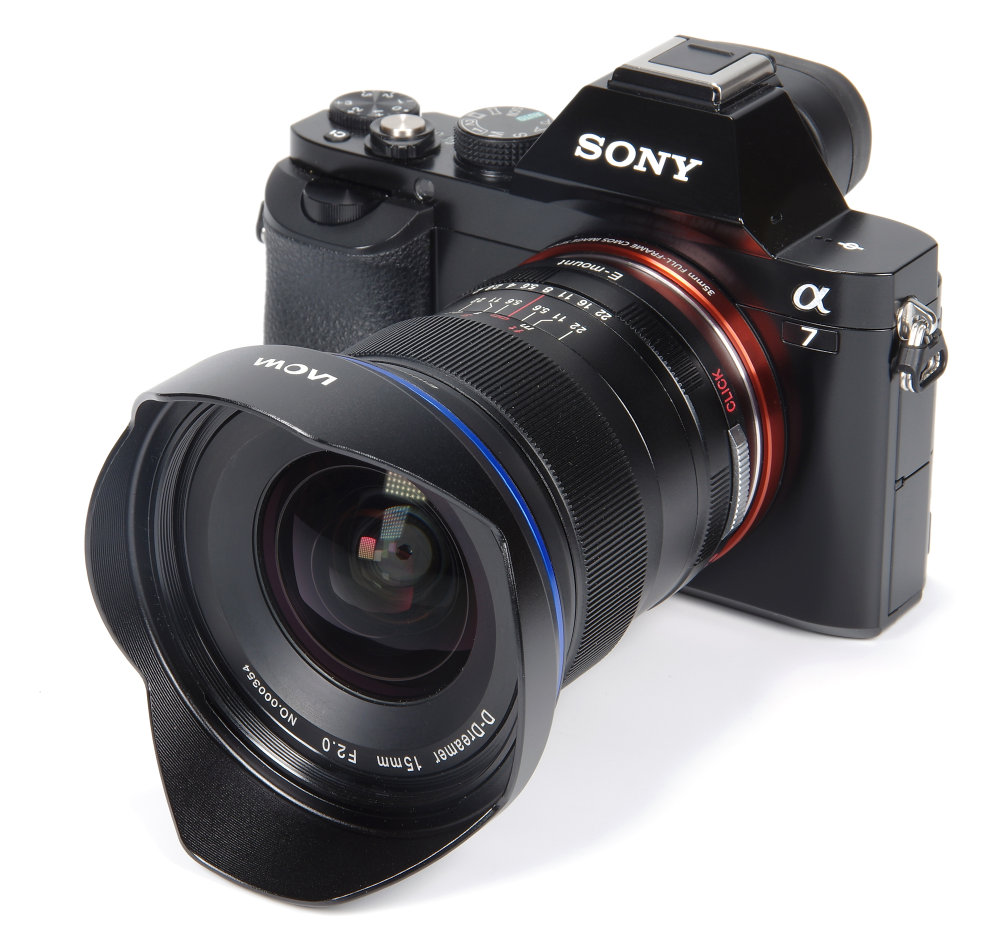 Laowa 15mm F2 With Hood On Sony A7