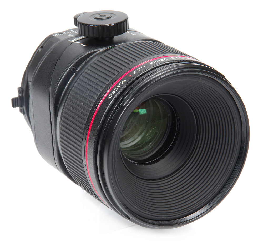 Canon Ts E 90mm F2,8l Macro Front Oblique View