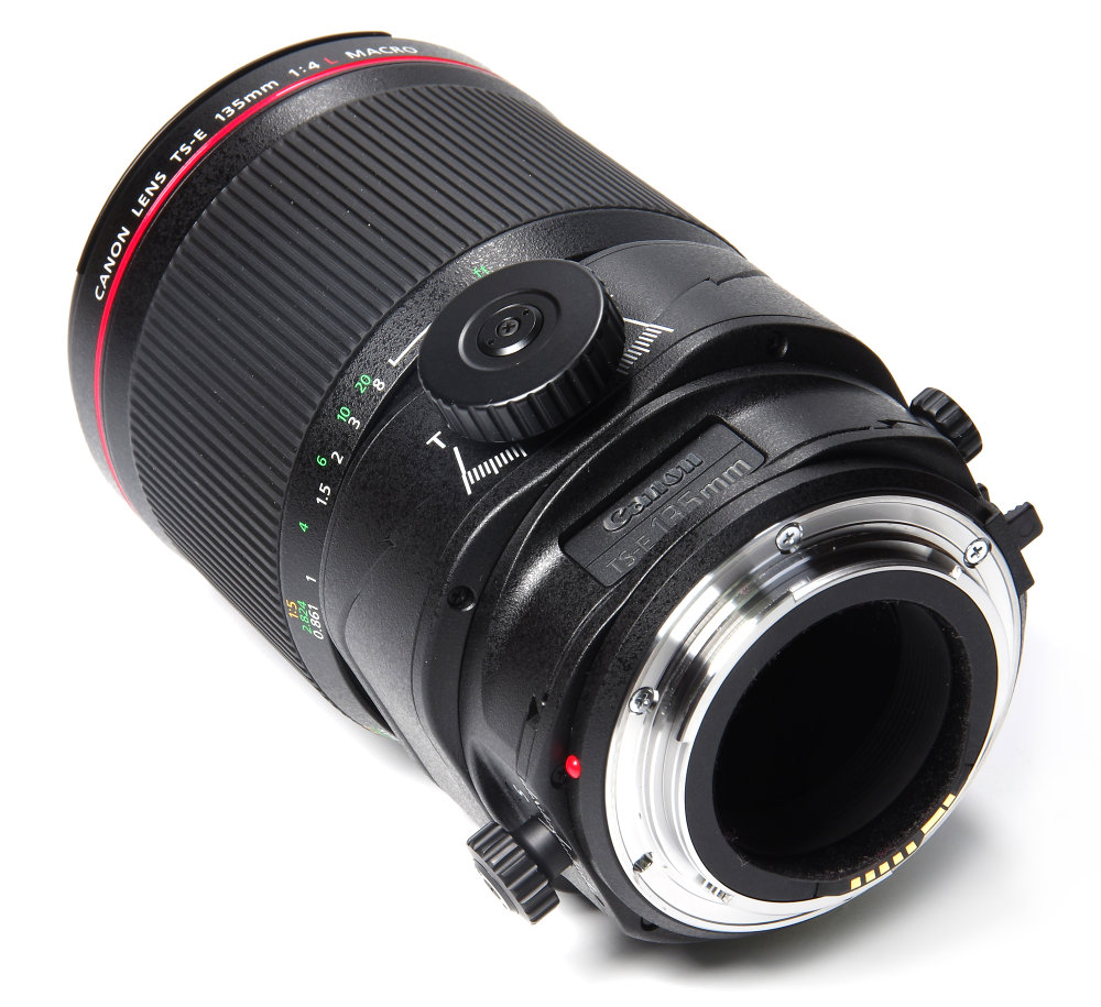 Canon Ts E 135mm F4l Macro Rear Oblique View