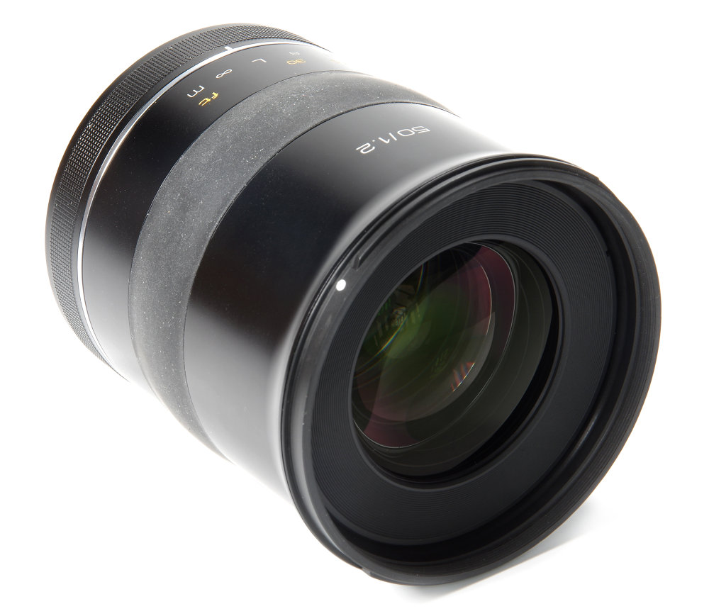 Samyang Xp 50mm F1,2 Front Oblique View